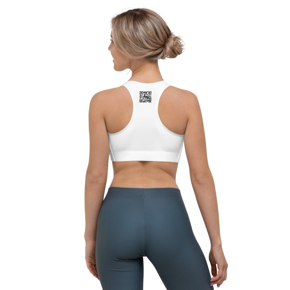 Sports Bra | BLACK LOGO