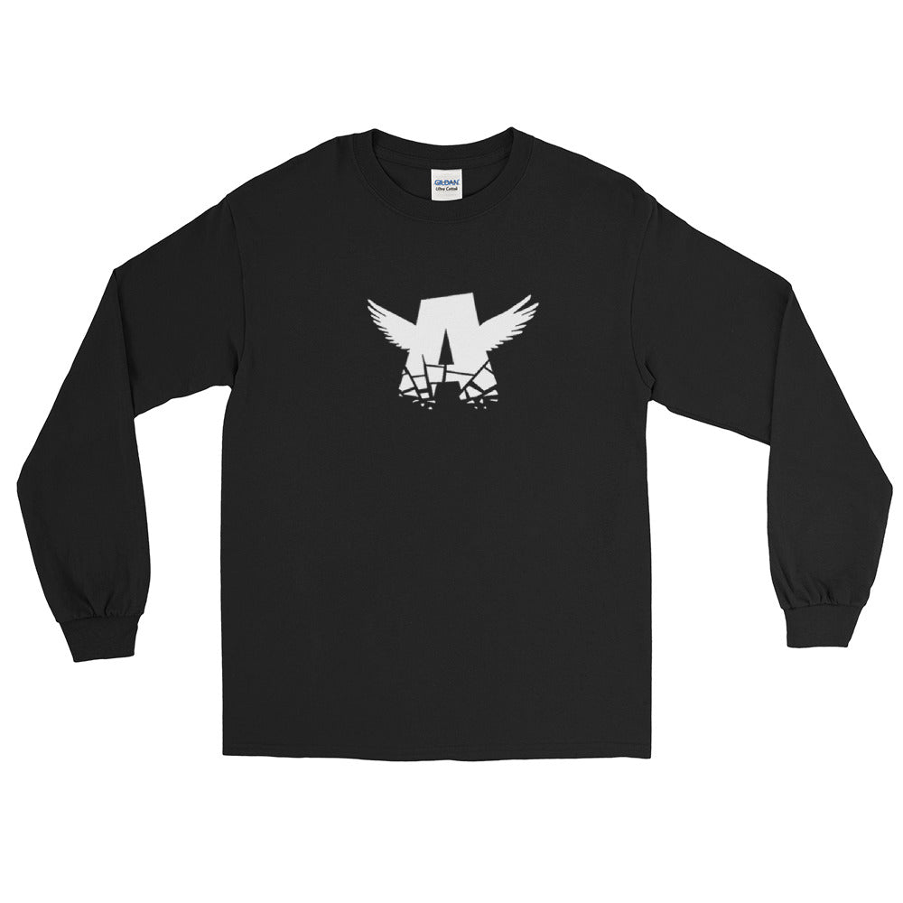 Men’s Long Sleeve Shirt | WHITE LOGO