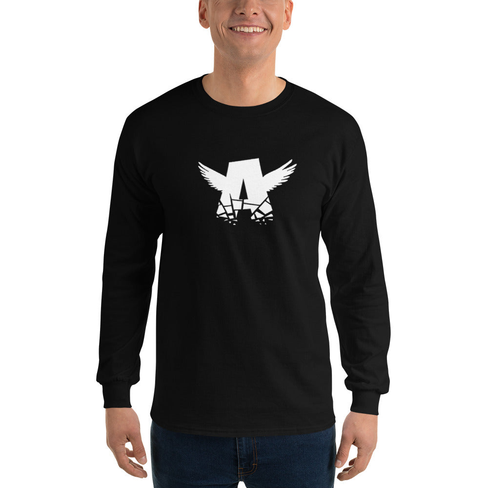 Men’s Long Sleeve Shirt | WHITE LOGO